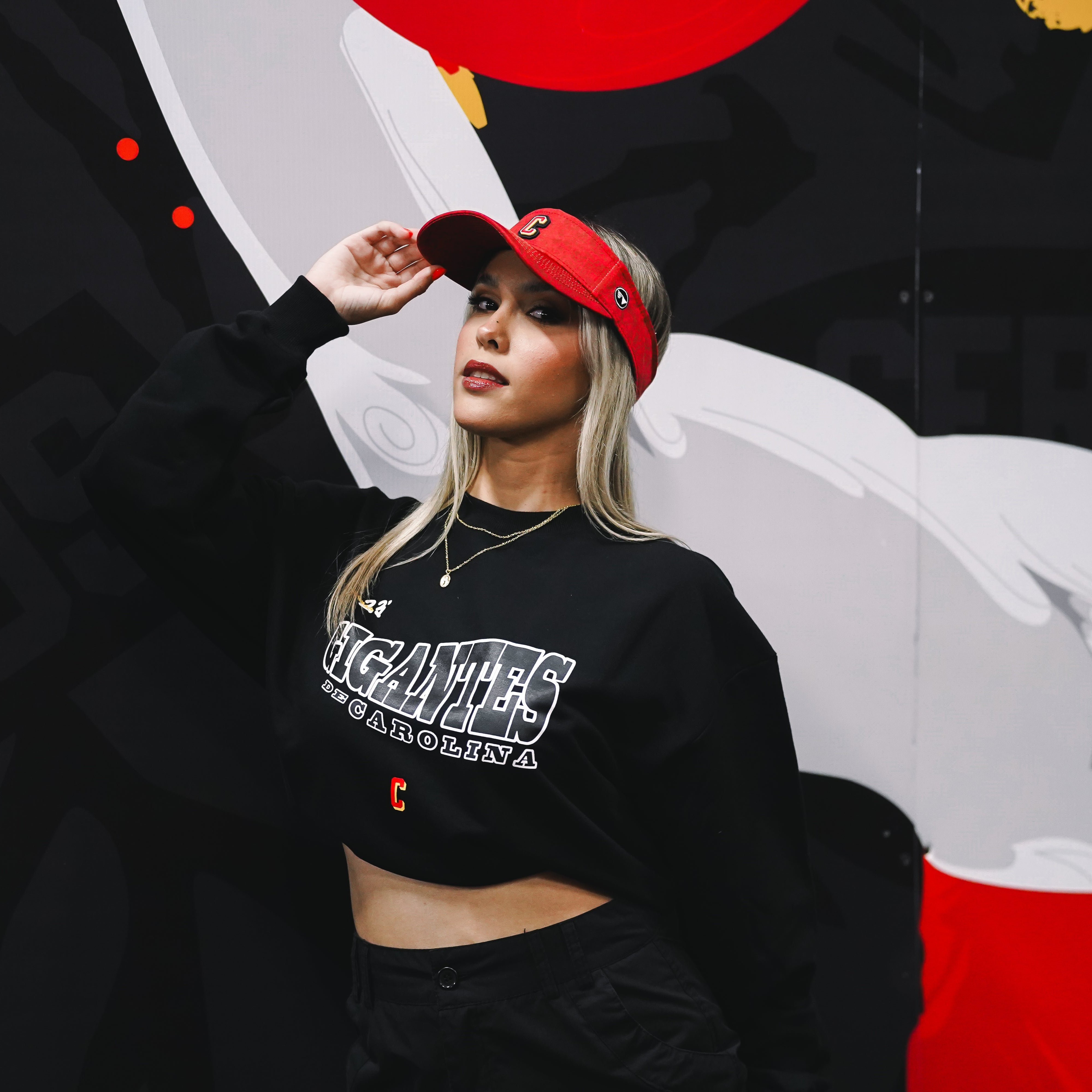 Sweater Crop Top Gigantes  G x Apolo