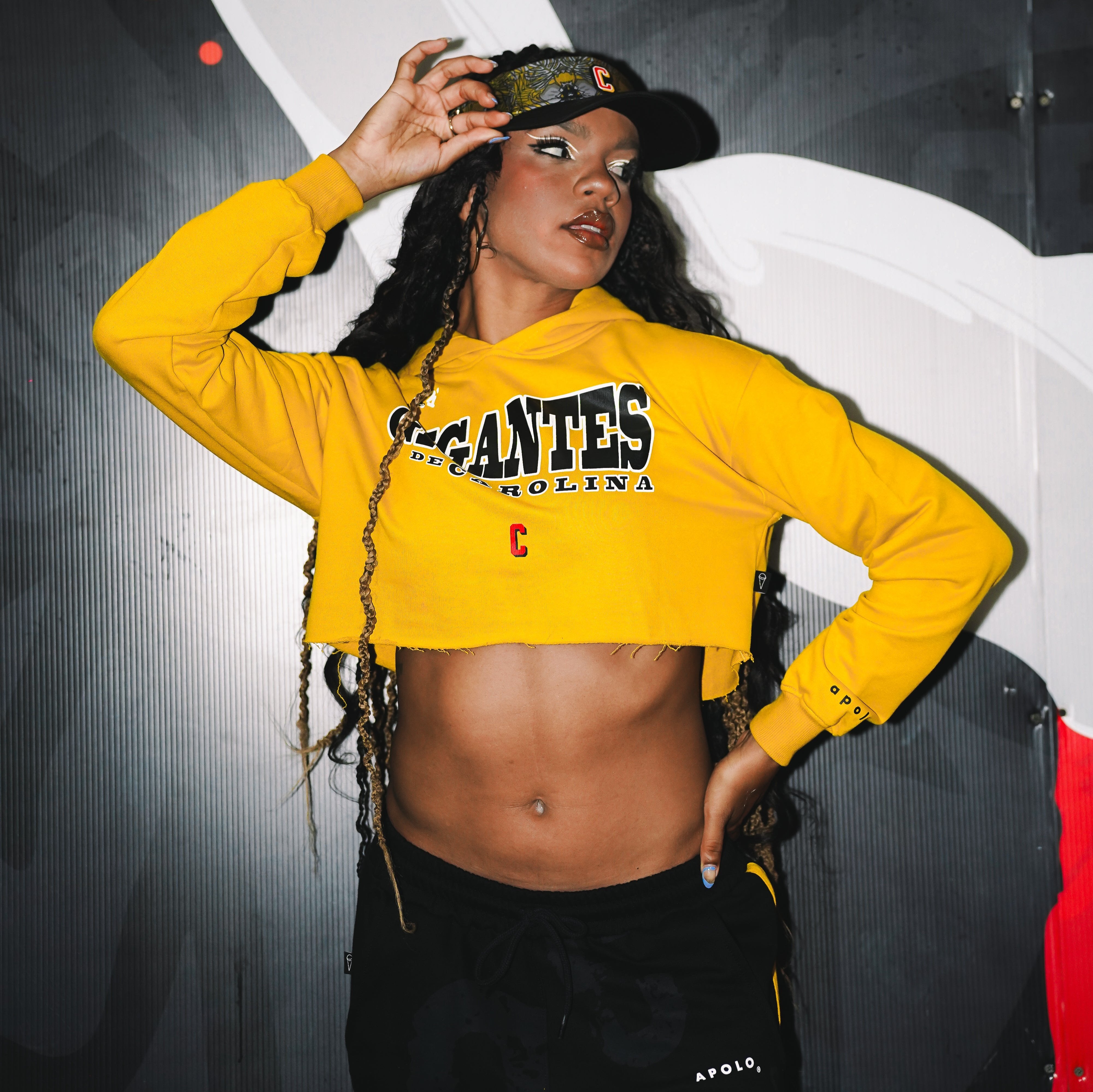 Sweater Crop Top Gigantes  G x Apolo