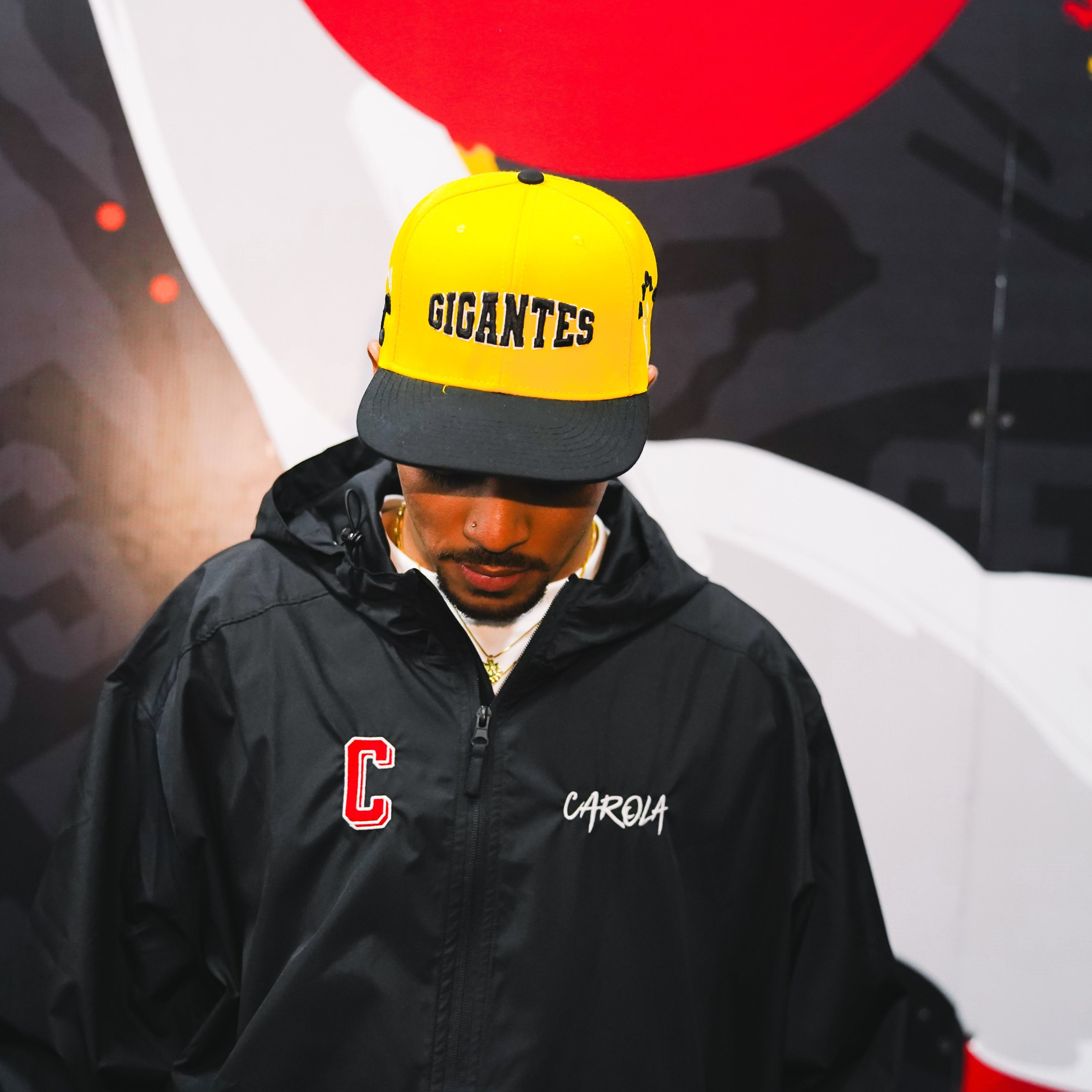 Gorra Amarilla y Negra Gigantes x Apolo