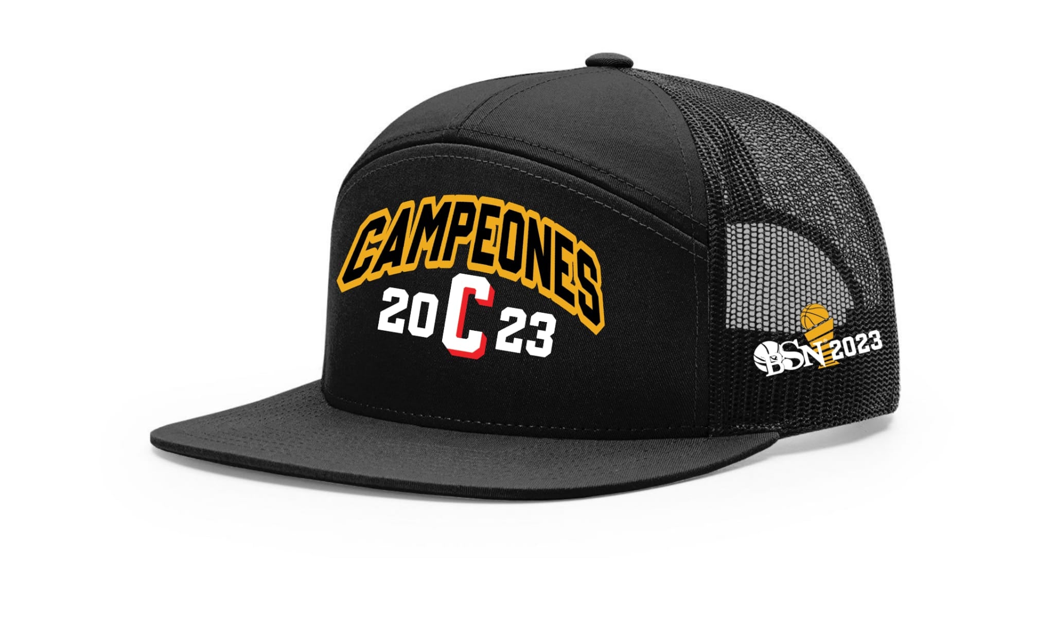 Gorra Negra Campeones Carola 2023