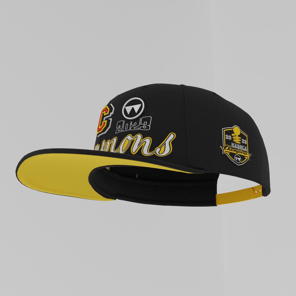 Gorra Negra The Champions El Calentón Campeones