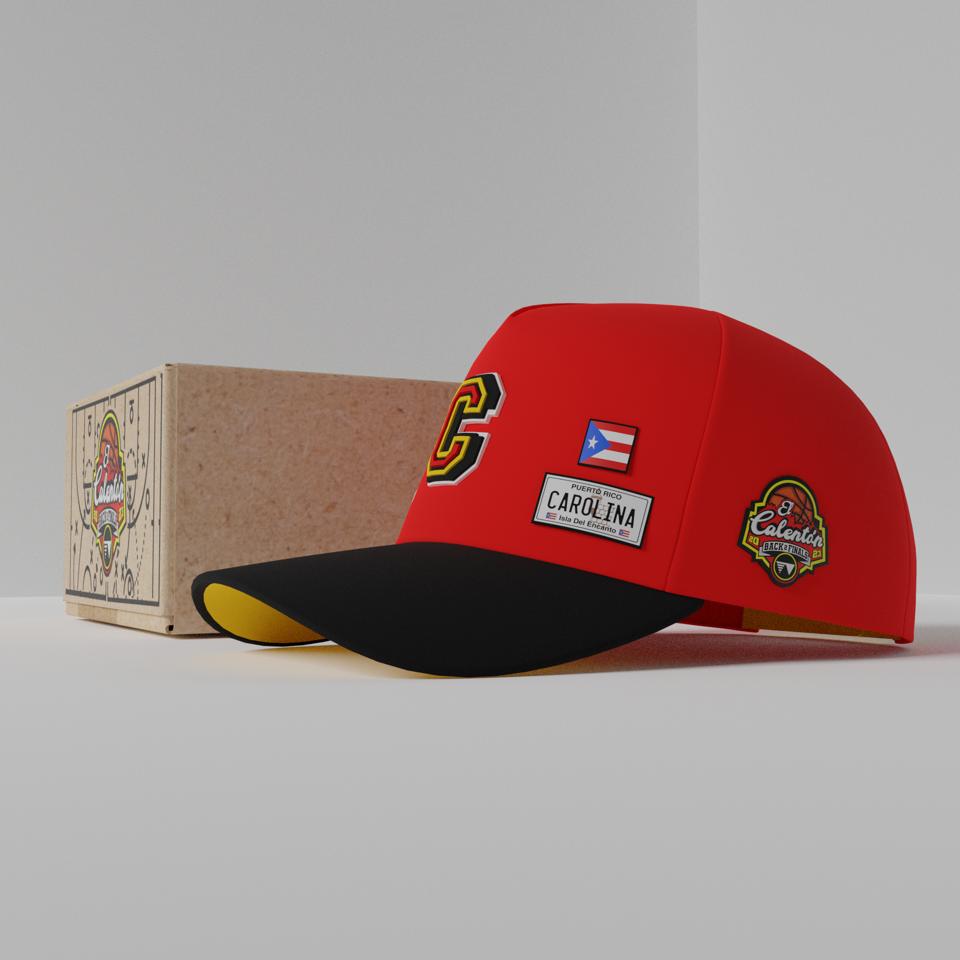 Gorra Roja D’ Crown Carolina Woodbrandpr