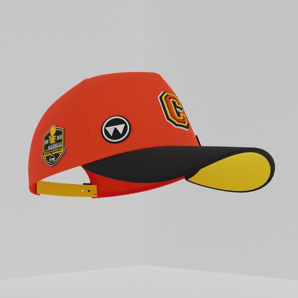 Gorra Roja D’ Crown Carolina Woodbrandpr